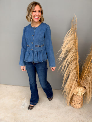 The Hart Denim Top
