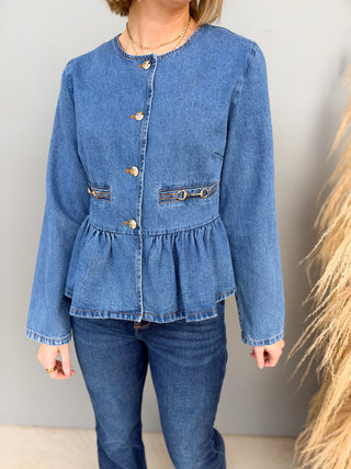 The Hart Denim Top
