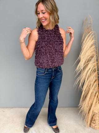 The Solana Top (Plum)
