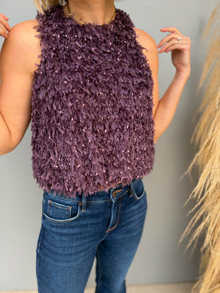 The Solana Top (Plum)