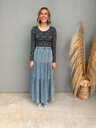 The Briggs Denim Skirt