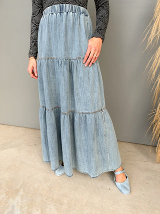 The Briggs Denim Skirt