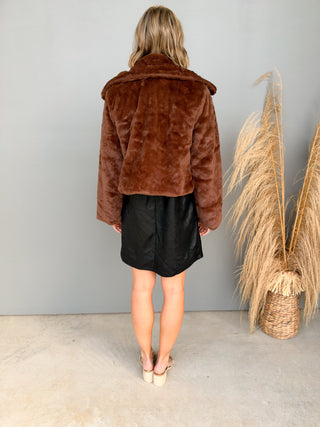 The Vaughn Faux Fur Coat