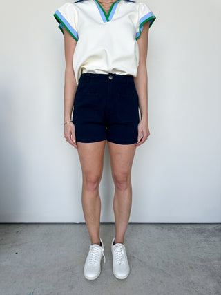 The Scheffler Shorts (Navy)