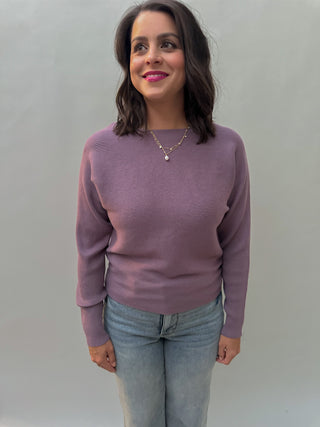 The Shelby Boat Neck Sweater