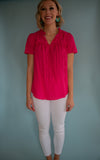 The Chel Eyelet Top