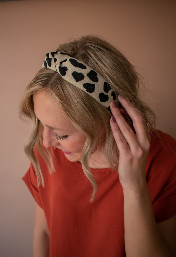 The Rosaline Heart Headband