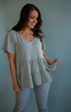 The Oaklee Top (Sage)