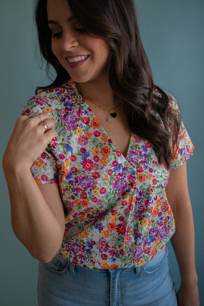 The Marci Floral Top