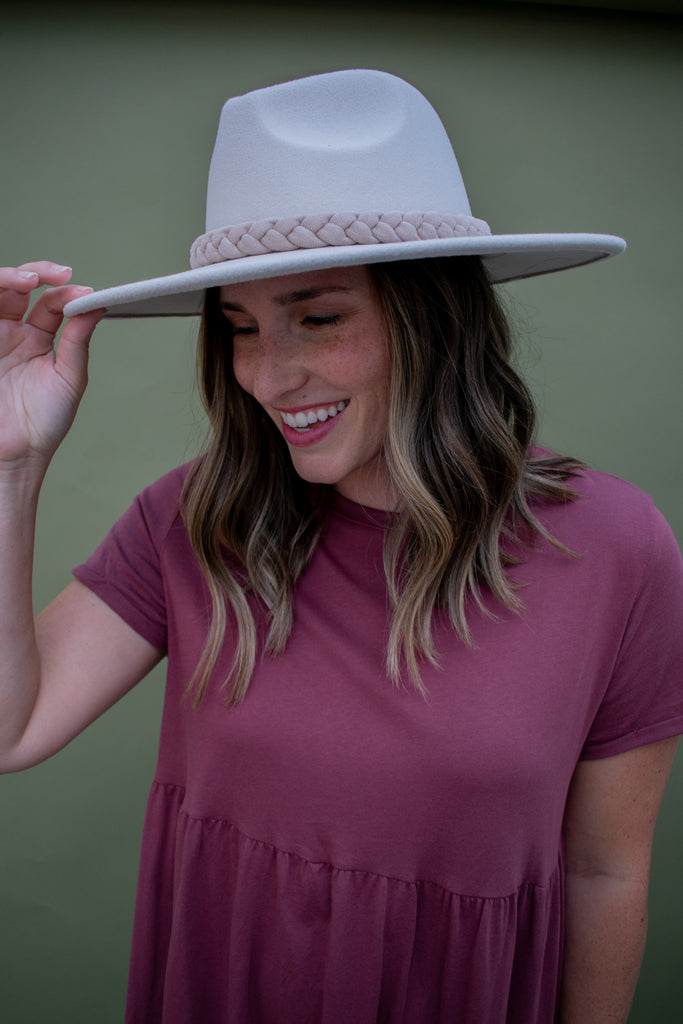 The Monroe Braided Brim Hat