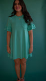 The Birdie Dress (Teal)