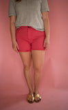 The Cole Pink Denim Shorts (Sneak Peak)