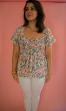The Saylor Smocked Top