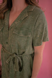 The Drew Button Dress