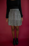 The Blanche Foil Skirt