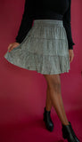 The Blanche Foil Skirt