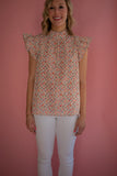 The Brendan Flutter Sleeve Top