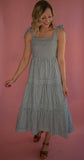 The Felicity Striped Dress (Navy)