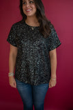 The Paris Sequin Top