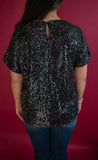 The Paris Sequin Top