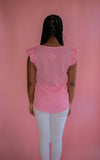 The Sarah Gingham Top (Pink)