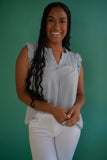 The Fischer Chambray Top